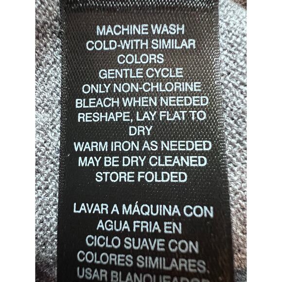 White House Black Market Womens Gray Mock Neck Fine Knit Sweater Dress Small - Picture 11 of 12